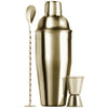 Cocktail Shaker Set - Gold by Zulay Kitchen