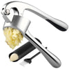 Large Garlic Press & Roller Set- Chrome by Zulay Kitchen