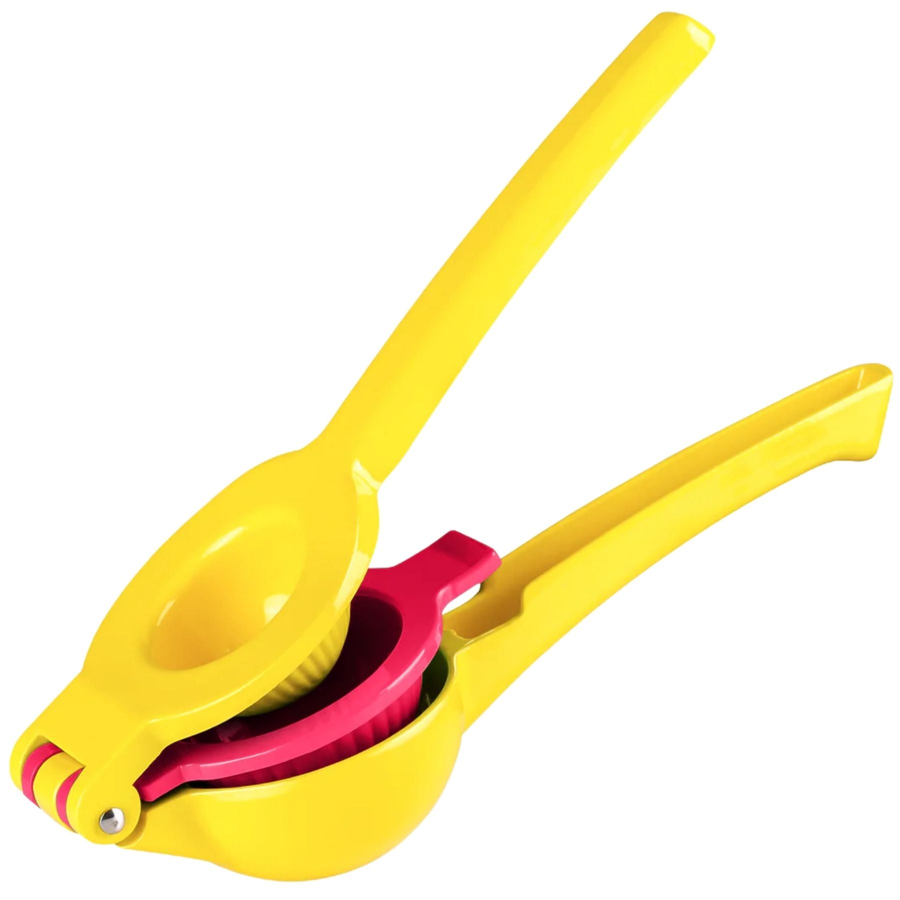 Zulay 2-in-1 Lemon Squeezer Bright Yellow and Red by Zulay Kitchen