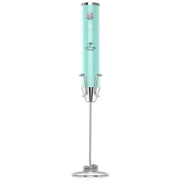 LUX™ Rechargeable Milk Frother Sky Blue by Zulay Kitchen