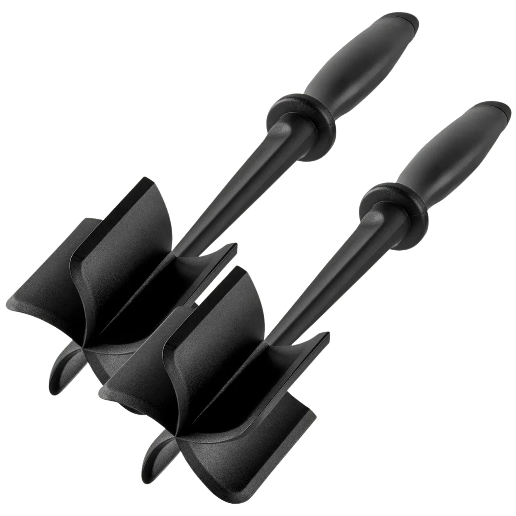 2-Pack Ground Beef Chopper & Hamburger Smasher Tool - Black by Zulay Kitchen