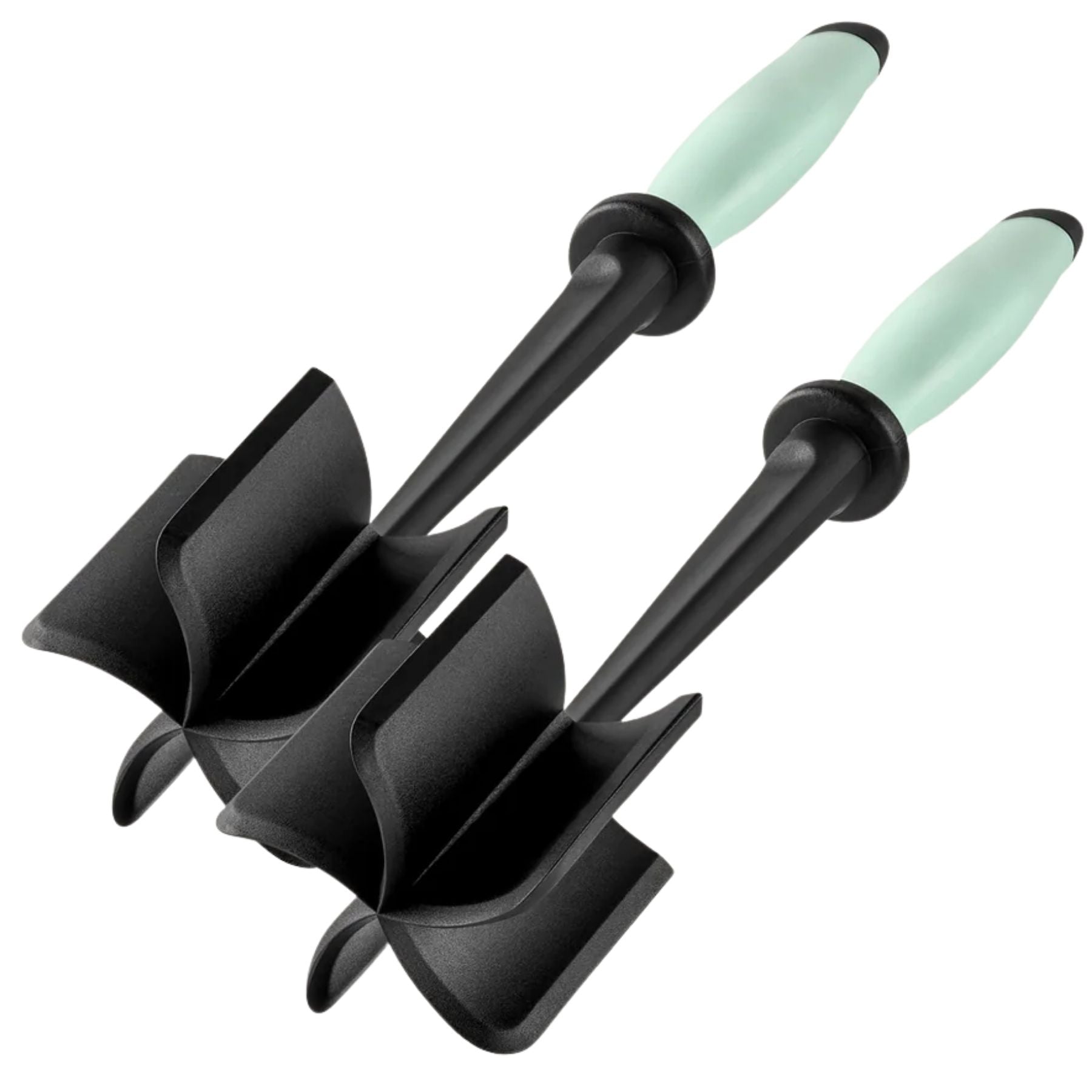2-Pack Ground Beef Chopper & Hamburger Smasher Tool - Mint by Zulay Kitchen