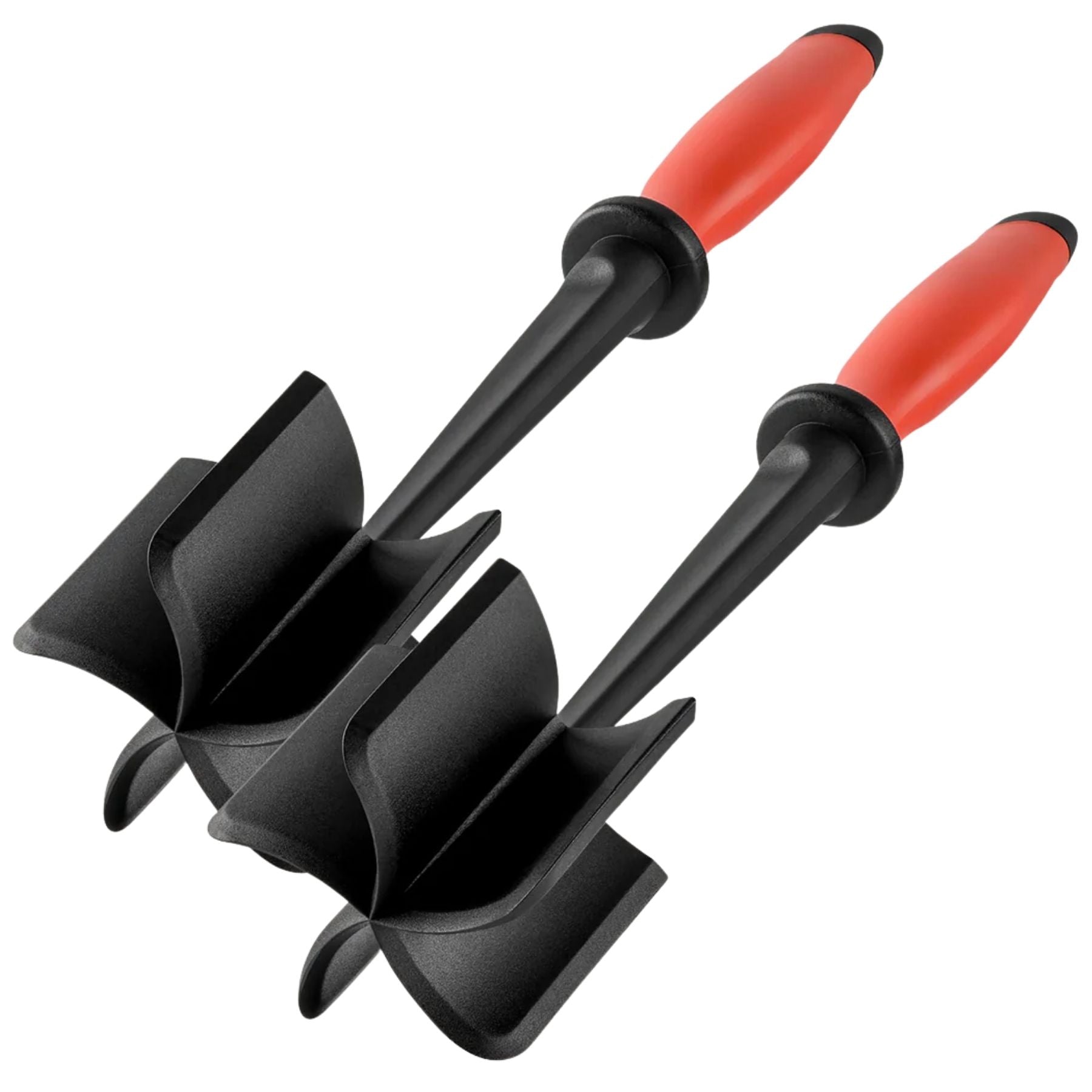 2-Pack Ground Beef Chopper & Hamburger Smasher Tool-Red  by Zulay Kitchen
