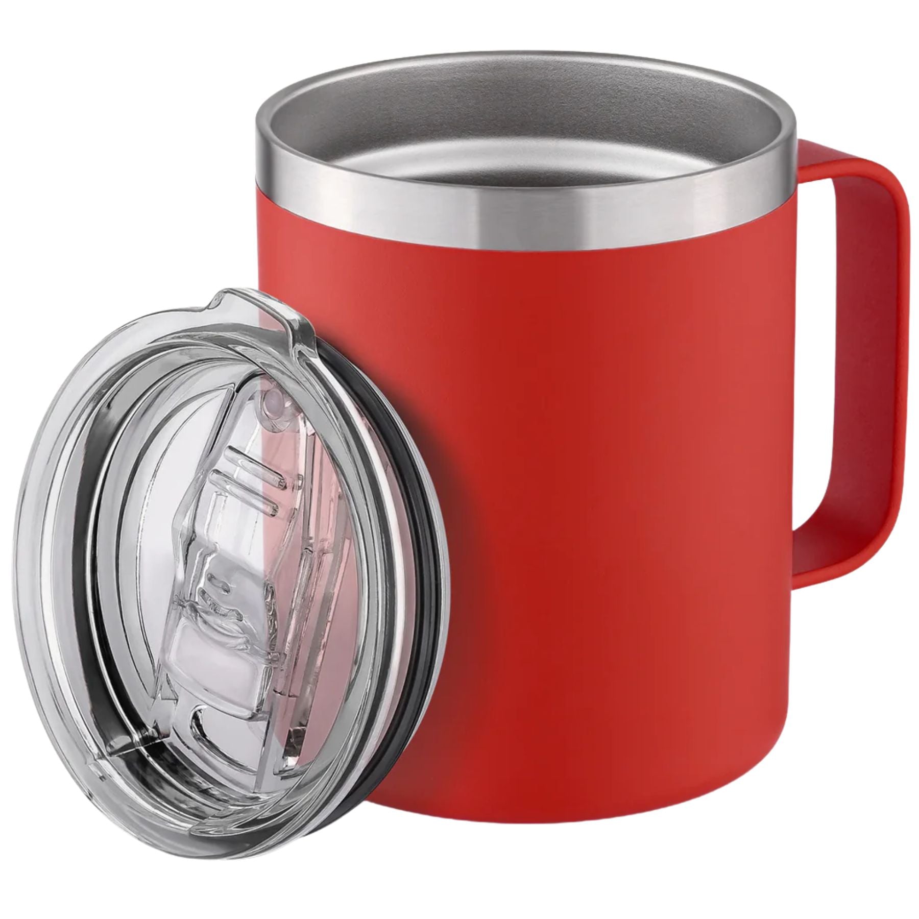 Insulated Coffee Mug - Brick Red
