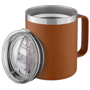 Insulated Coffee Mug with Lid - Cinnamon by Zulay Kitchen