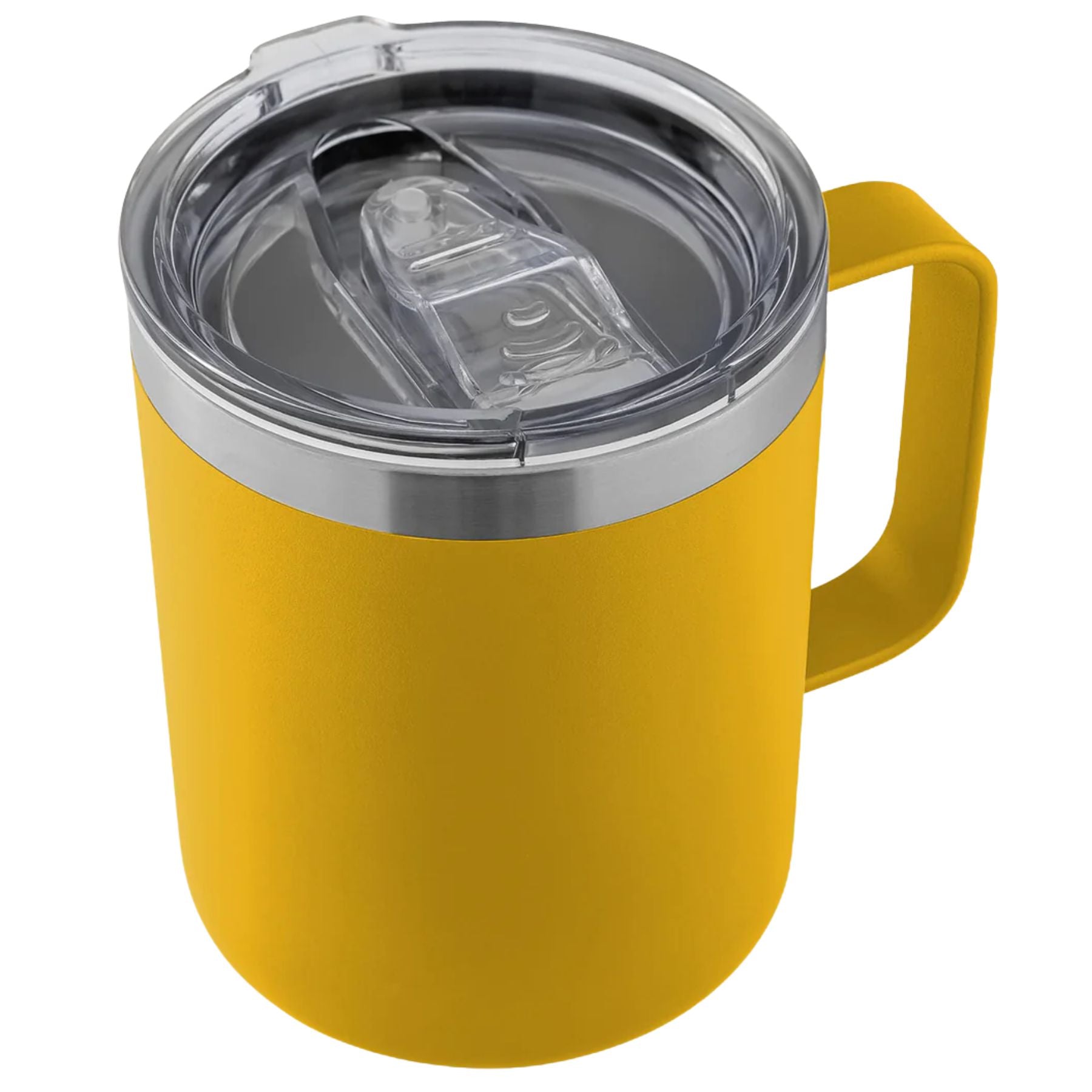 Insulated Coffee Mug with Lid-Yellow by Zulay Kitchen
