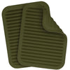 Silicone Trivets For Hot Pots and Pans (2 pack)-Olive Green by Zulay Kitchen