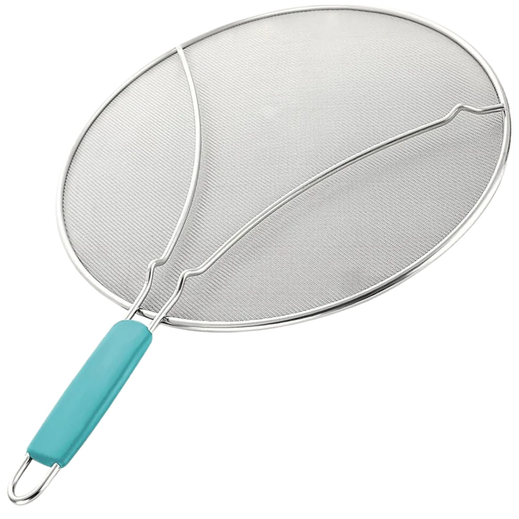 Stainless Steel Grease Splatter Screen - Blue by Zulay Kitchen