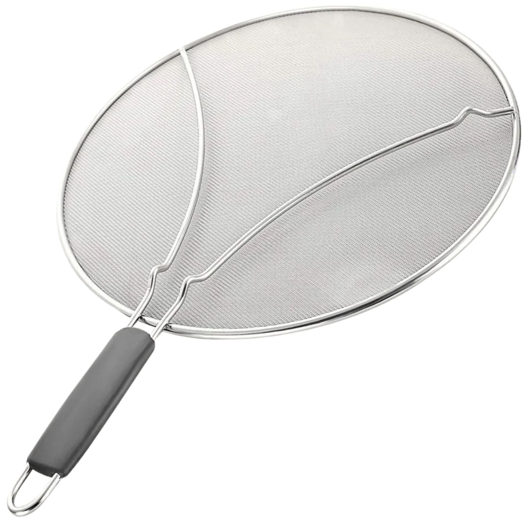 Stainless Steel Grease Splatter Screen Large 13 Inch - Gray by Zulay Kitchen