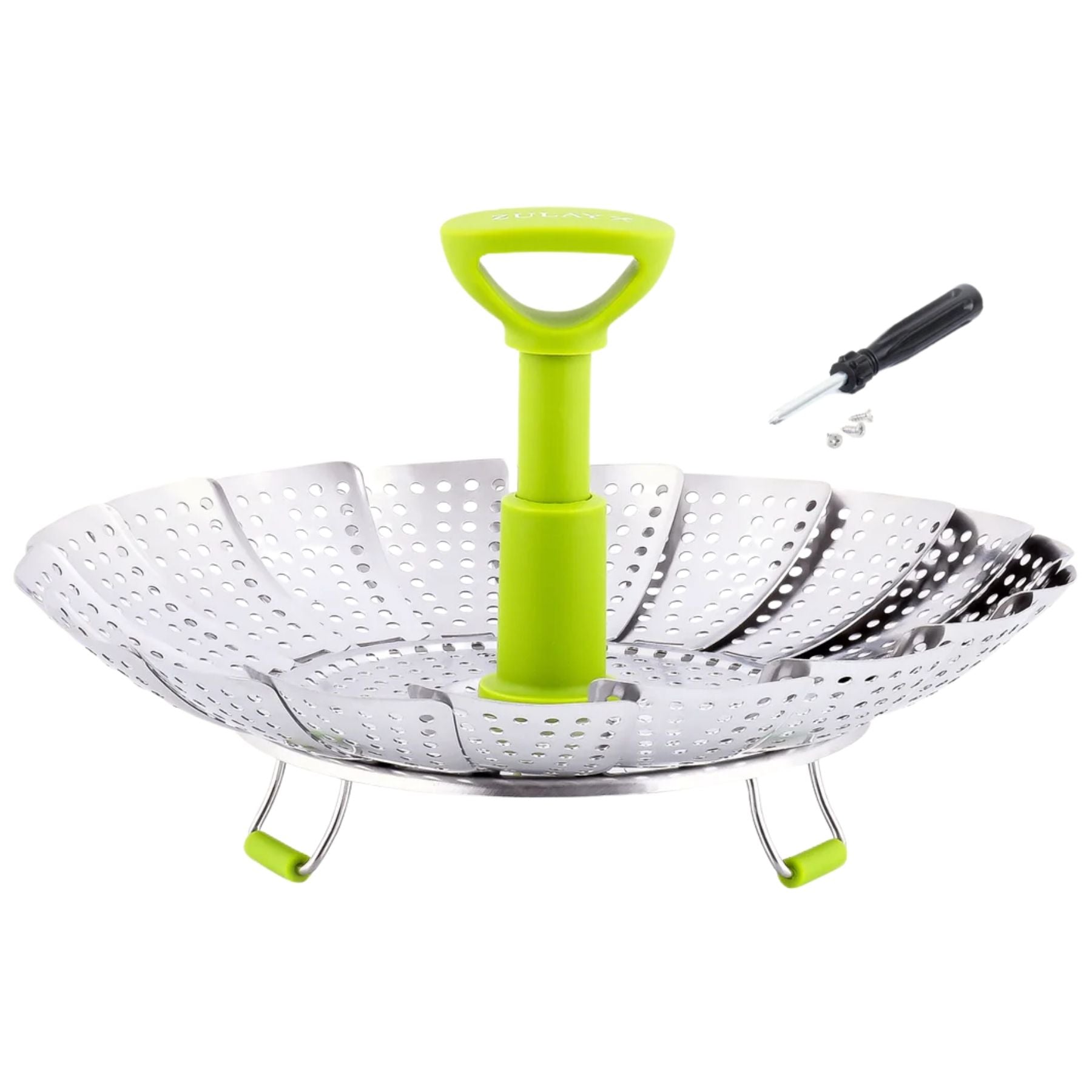 Adjustable Vegetable Steamer Basket by Zulay Kitchen