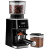 Conical Burr Coffee Grinder - Black by Zulay Kitchen