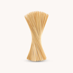 Zulay Bamboo Wooden Skewers - 17.5" 40 Pack by Zulay Kitchen