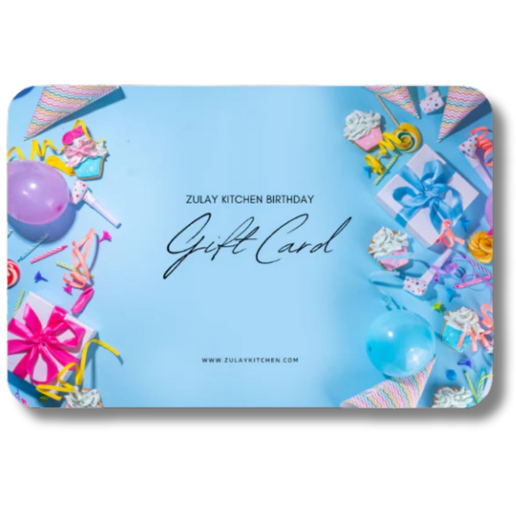 Birthday Gift Card - Blue by Zulay Kitchen