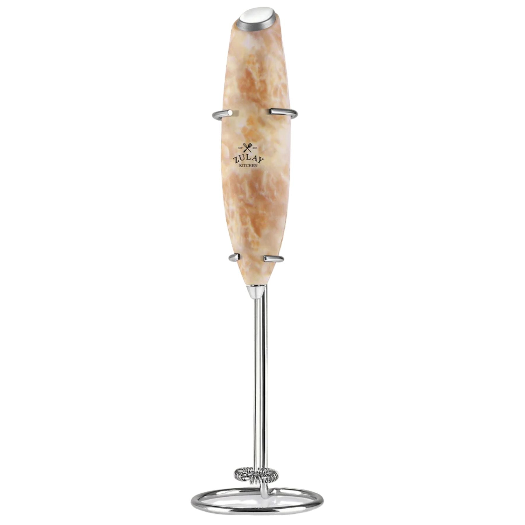 Zulay Kitchen Milk Frother With Stand-Granite by Zulay Kitchen