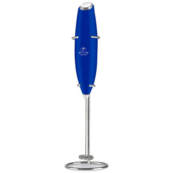 Zulay Kitchen Milk Frother With Stand-Royal Blue by Zulay Kitchen