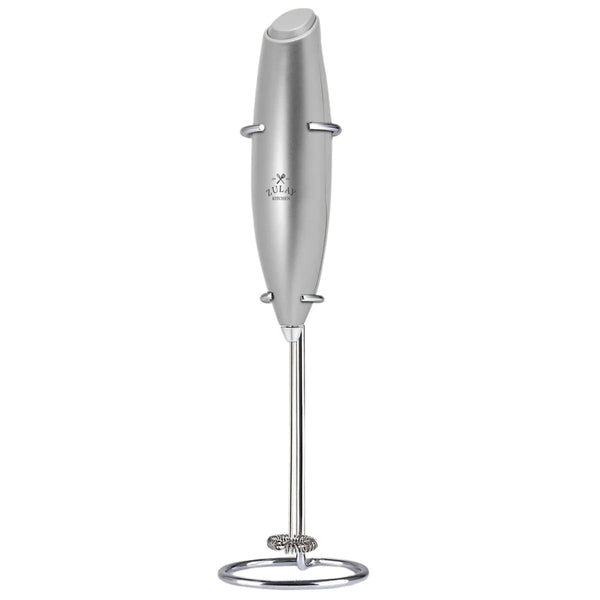 Zulay Kitchen Milk Frother With Stand-Silver by Zulay Kitchen