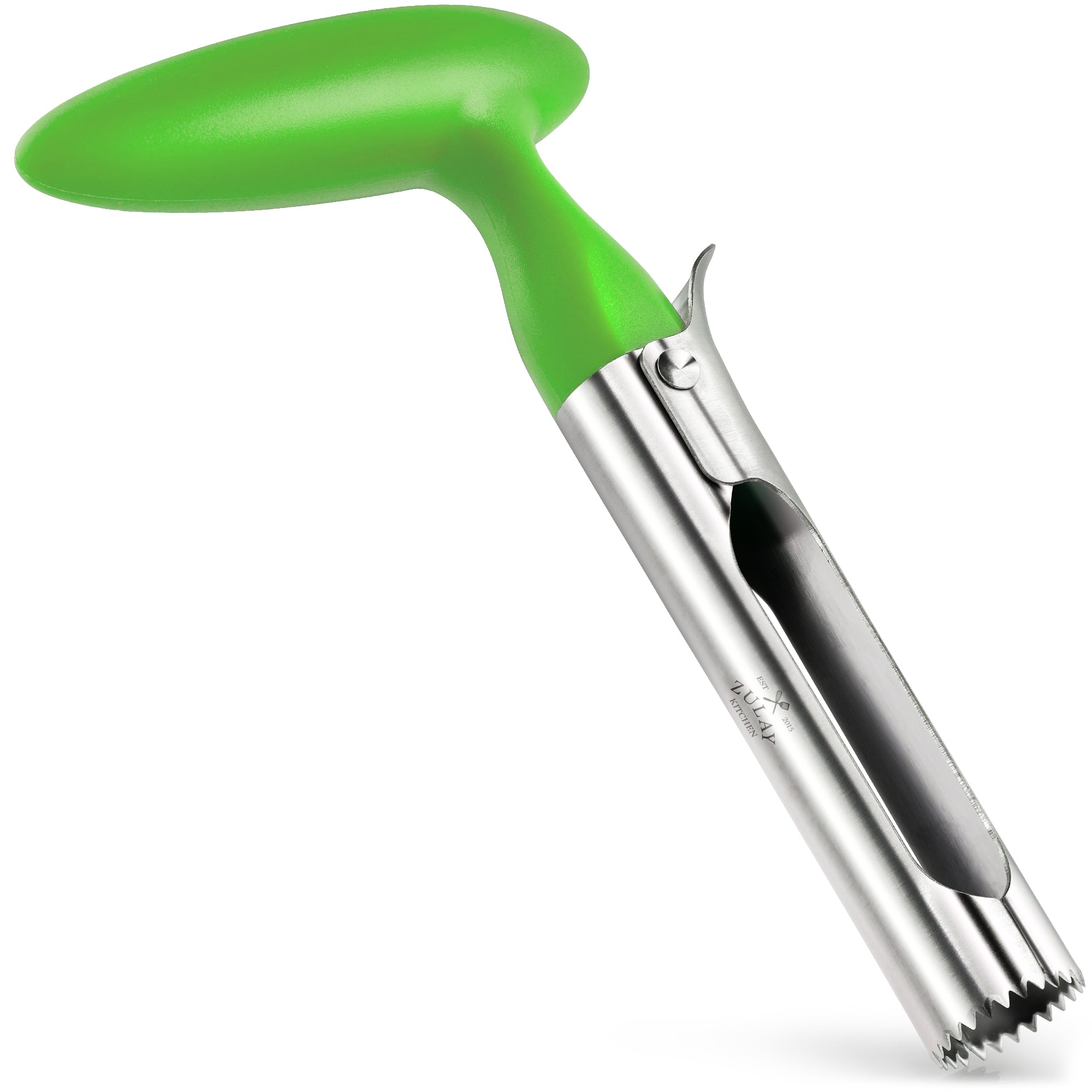 Zulay Premium Apple Corer Tool - Ultra Sharp, Stainless Steel, Serrated Blades for Easy Coring
