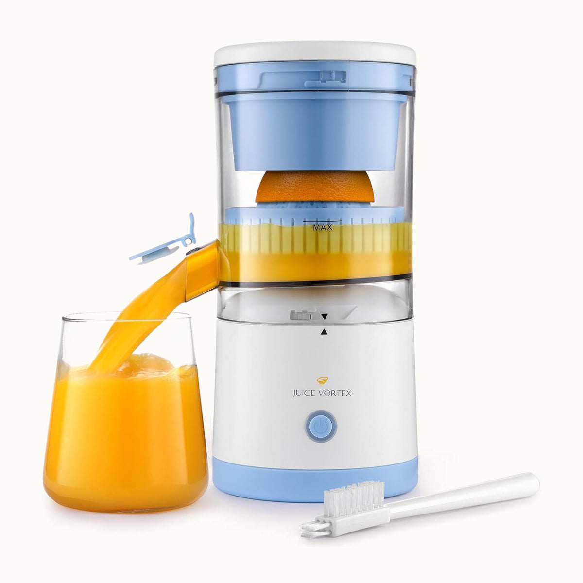 Vortex Citrus Juicer - Blue & White by Zulay Kitchen