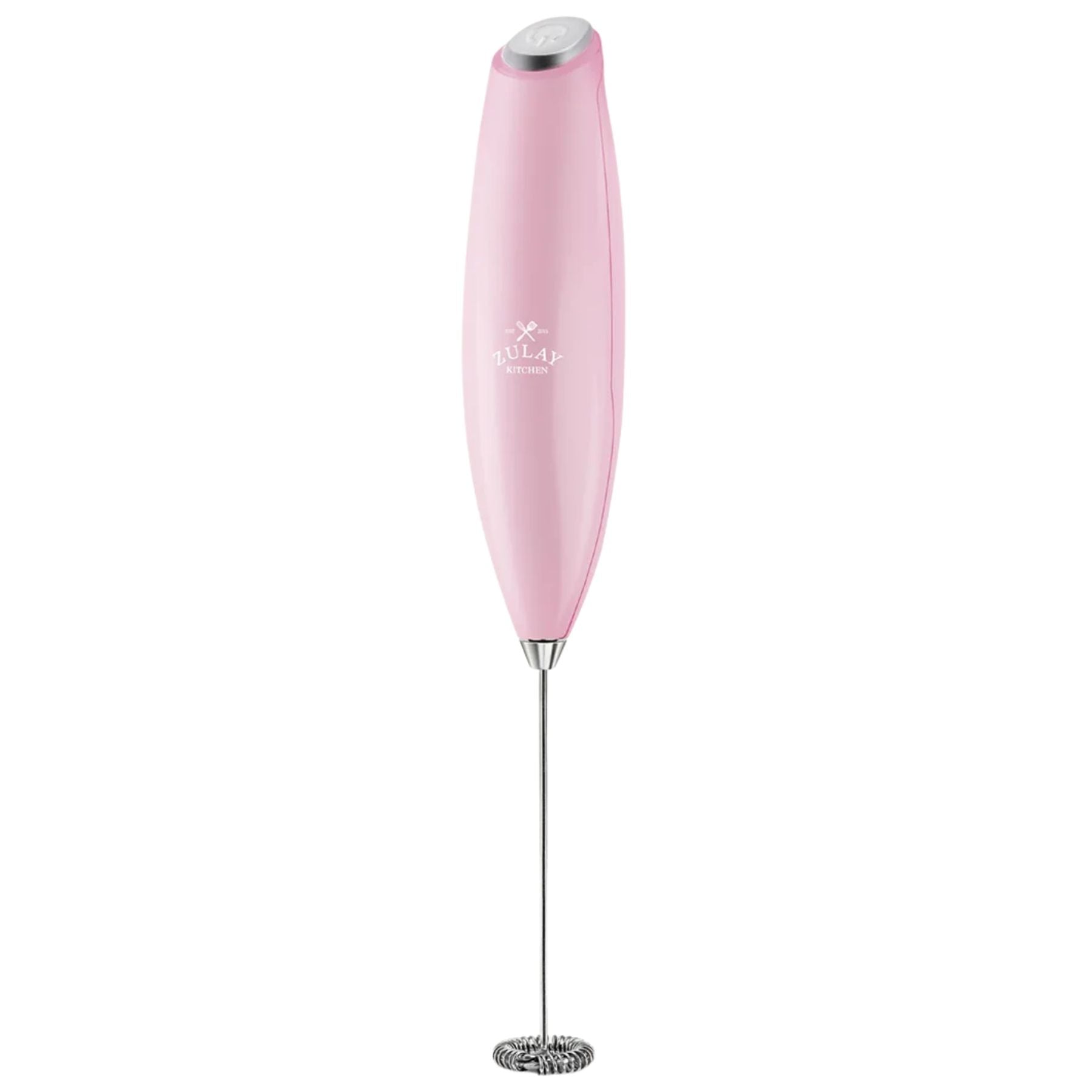 Zulay Milk Frother (Without Stand)-Pink by Zulay Kitchen