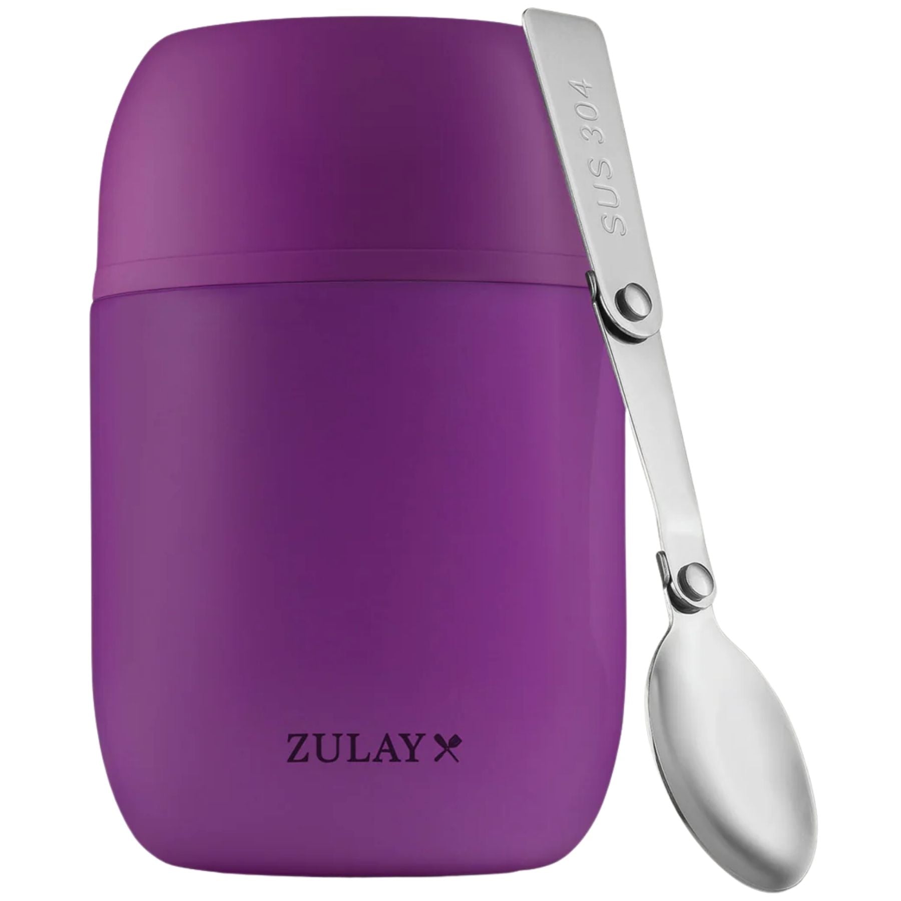 Zulay Vacuum Insulated Lunch Container-Purple by Zulay Kitchen