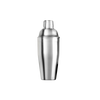 Stainless steel cocktail shaker on a white background - Silver by Zulay Kitchen