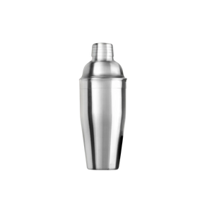 Stainless steel cocktail shaker on a white background - Silver by Zulay Kitchen