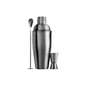 Cocktail Shaker Set - Black by Zulay Kitchen