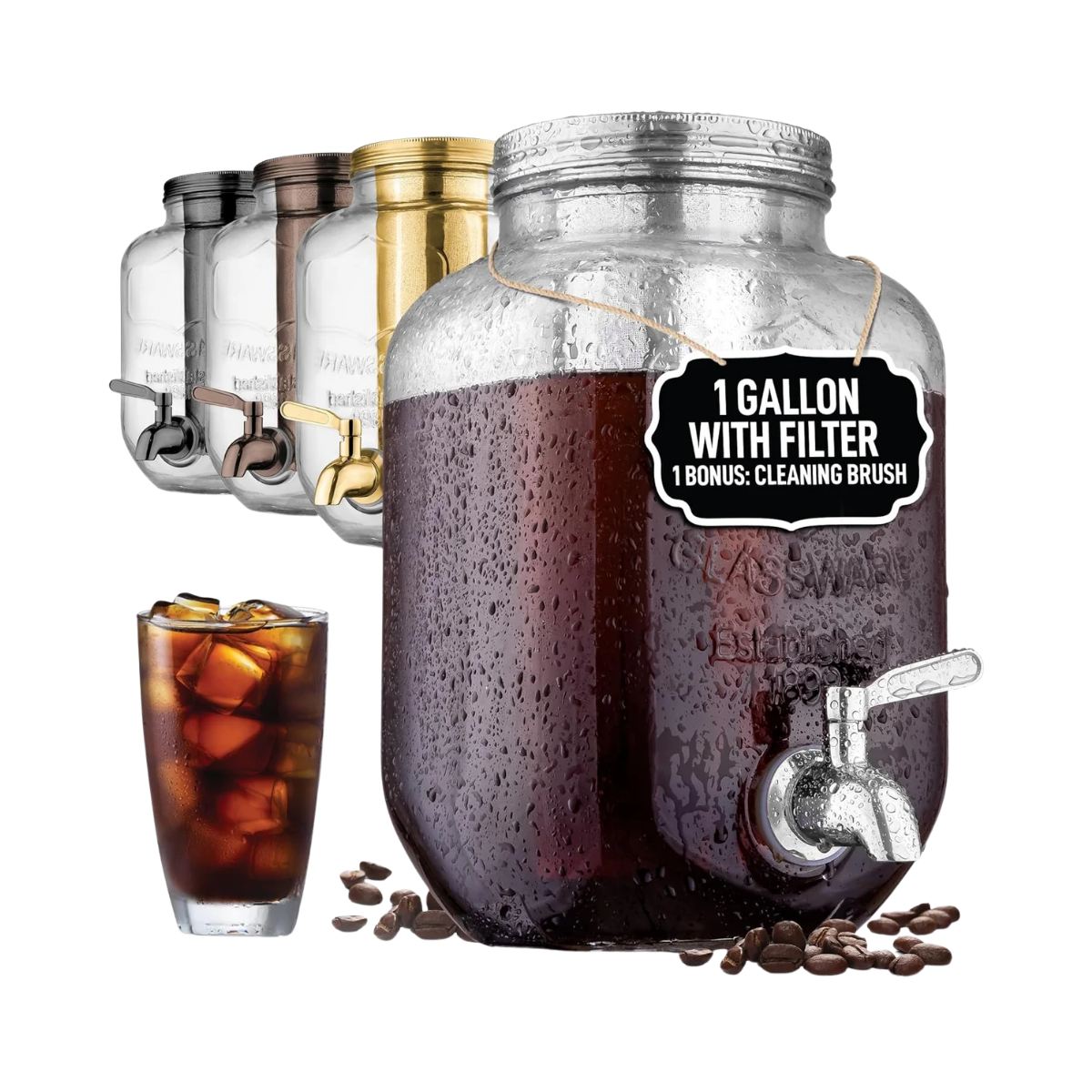 Zulay Kitchen Cold Brew Coffee Maker - 1 Gallon by Zulay Kitchen