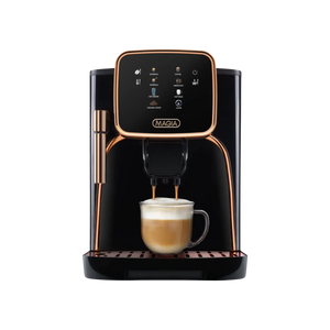 Magia Clasica Automatic Espresso Machine - Black & Copper by Zulay Kitchen