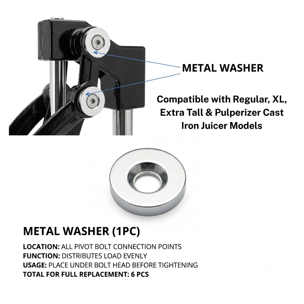 Zulay Metal Washer - Replacement Part