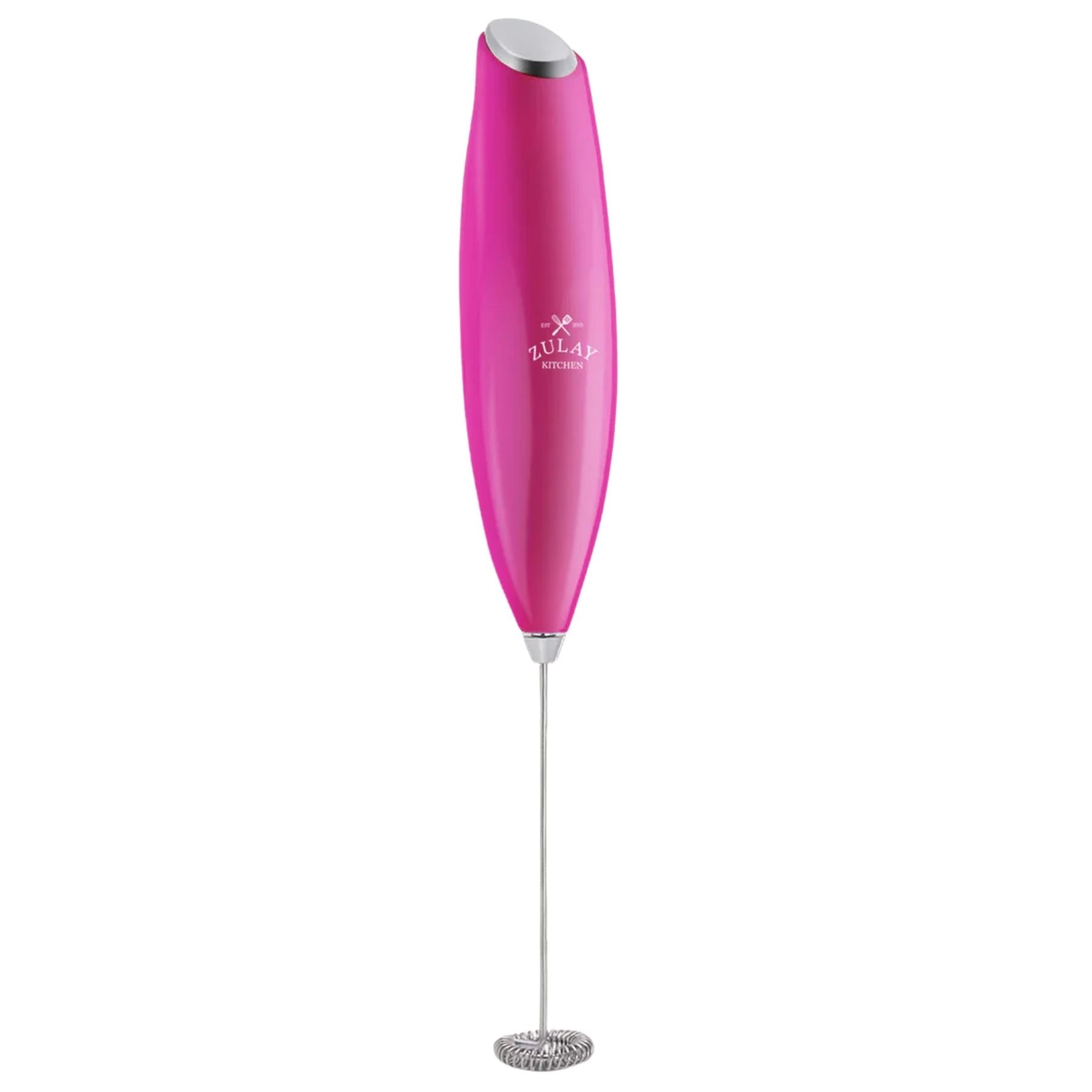 Zulay Milk Frother (Without Stand)-Dragonfruit by Zulay Kitchen