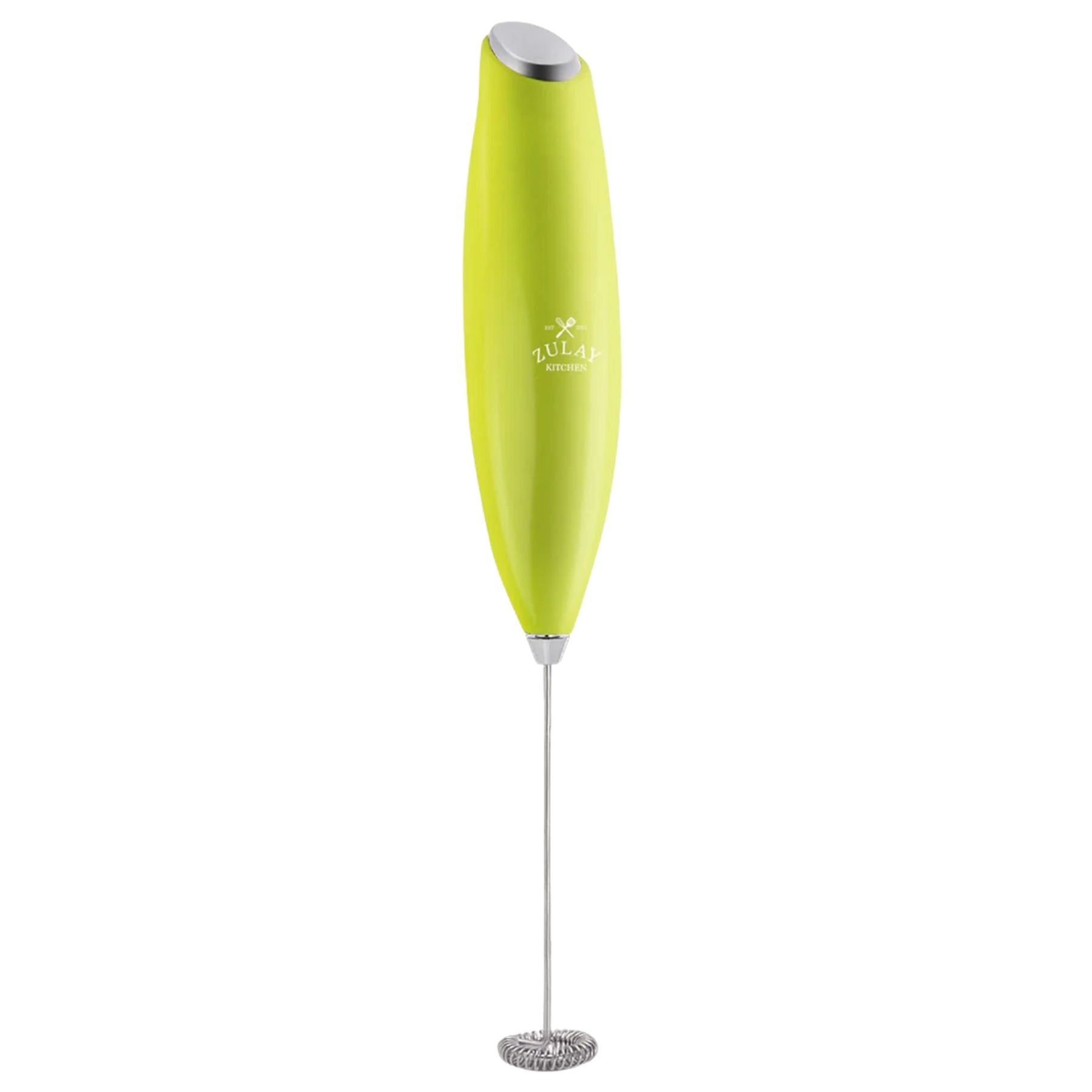 Zulay Milk Frother (Without Stand)-Lime Green by Zulay Kitchen