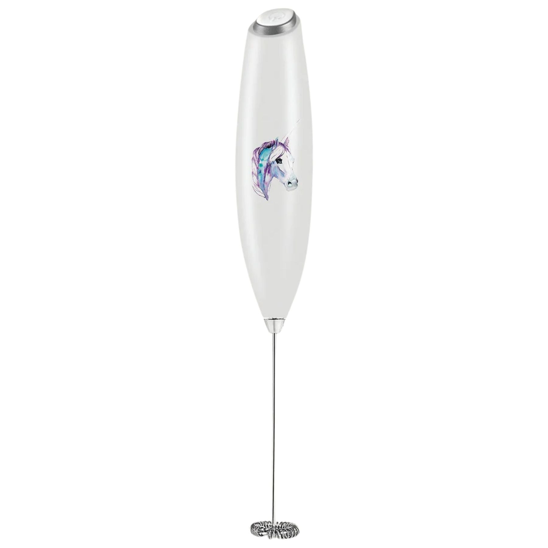 Zulay Milk Frother (Without Stand)-Unicorn White by Zulay Kitchen