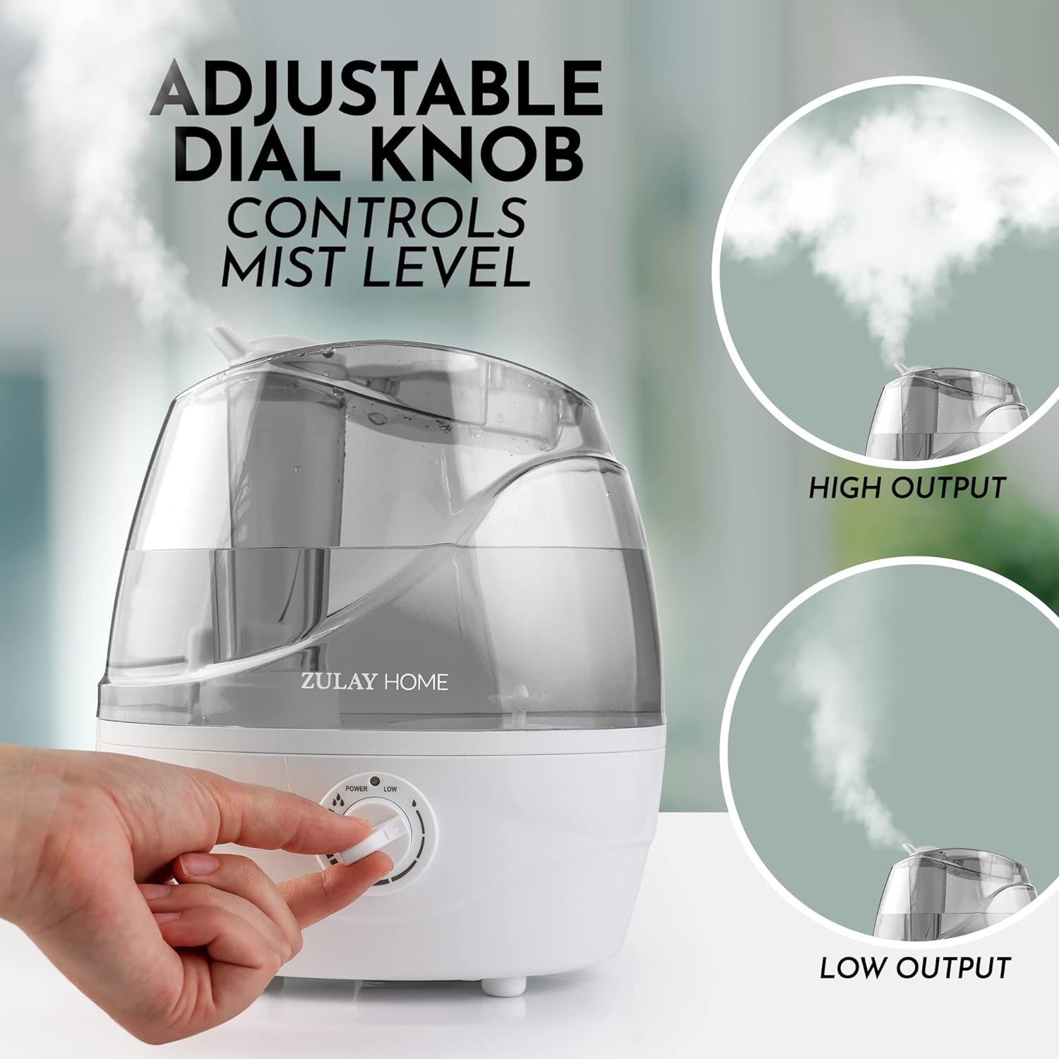 Cool Mist Humidifiers (2.2L Water Tank)