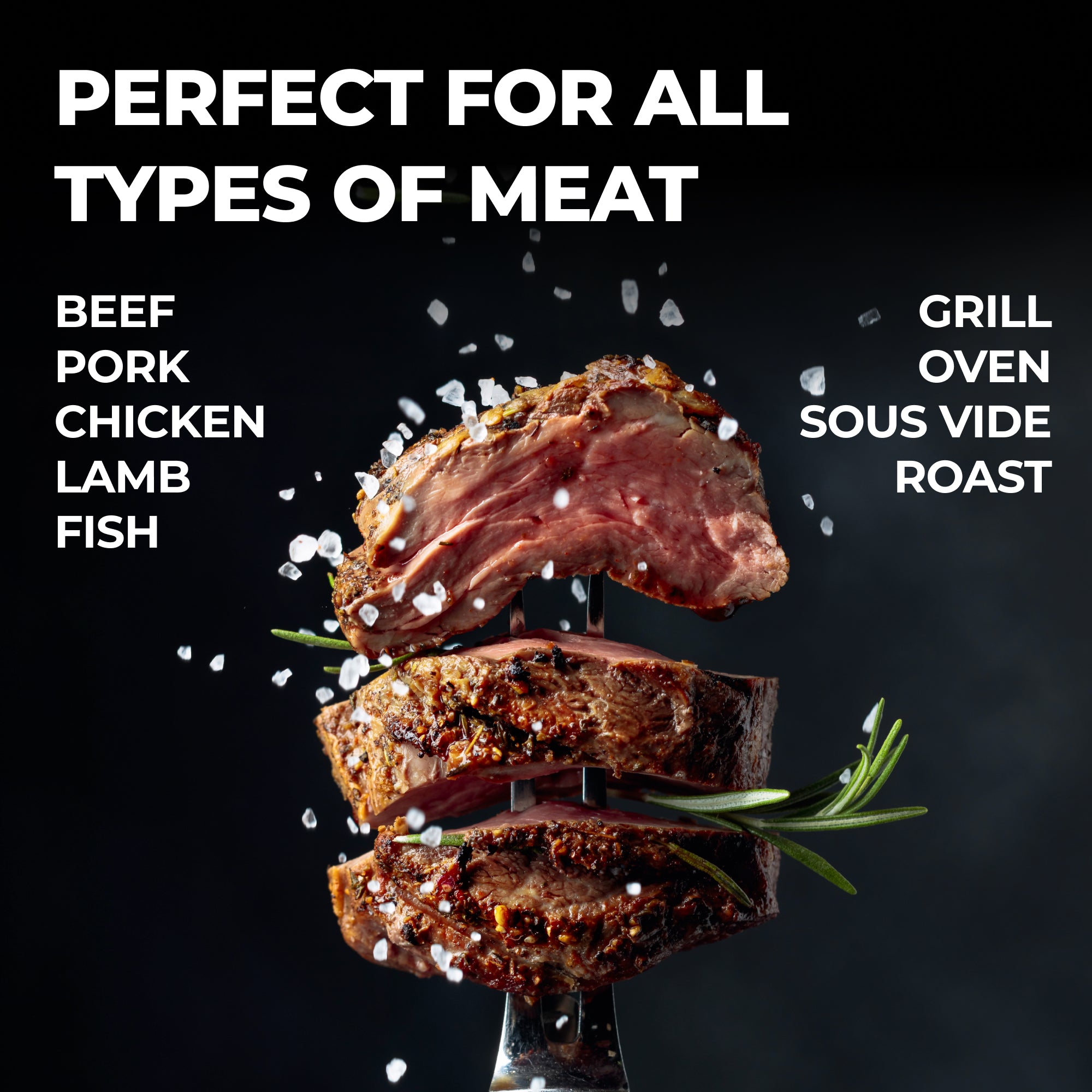 Zulay Kitchen Grill Tech Meat Thermometer - Thumbnail 4