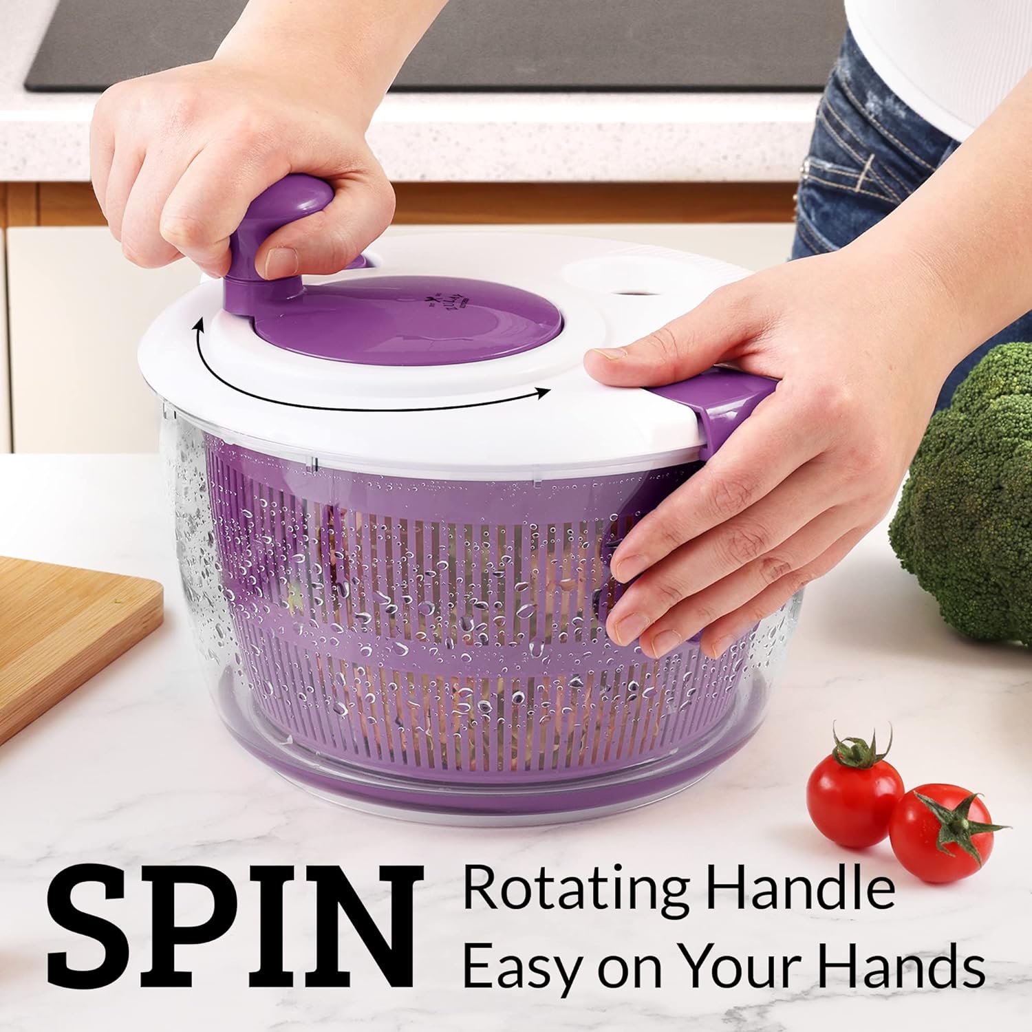 Salad Spinner Large 5L Capacity