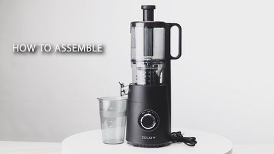 How to Assemble Wide Chute Cold Press Juicer by Zulay Kitchen