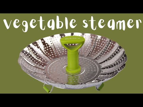 Zulay Kitchen Adjustable Vegetable Steamer Basket