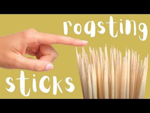 Best way to make S'mores using Zulay Kitchen Bamboo Sticks
