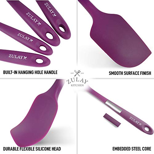Stainless Steel Slotted Turner with Purple Silicone Handle - Sunnex  Products Ltd.