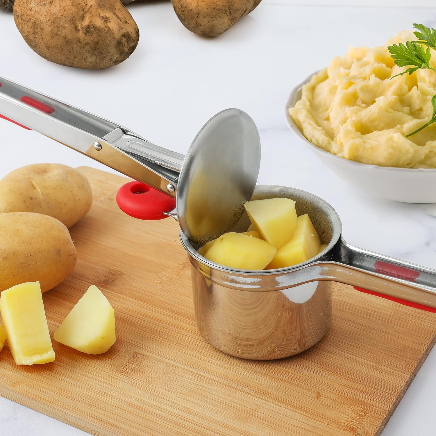 Bellemain Potato Ricer 15 oz with 3 Interchangeable Discs
