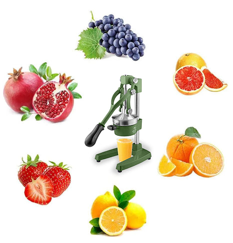 3. One Press Handles Lemons,Limes, Oranges, Grapefruits,Even Pomegranates