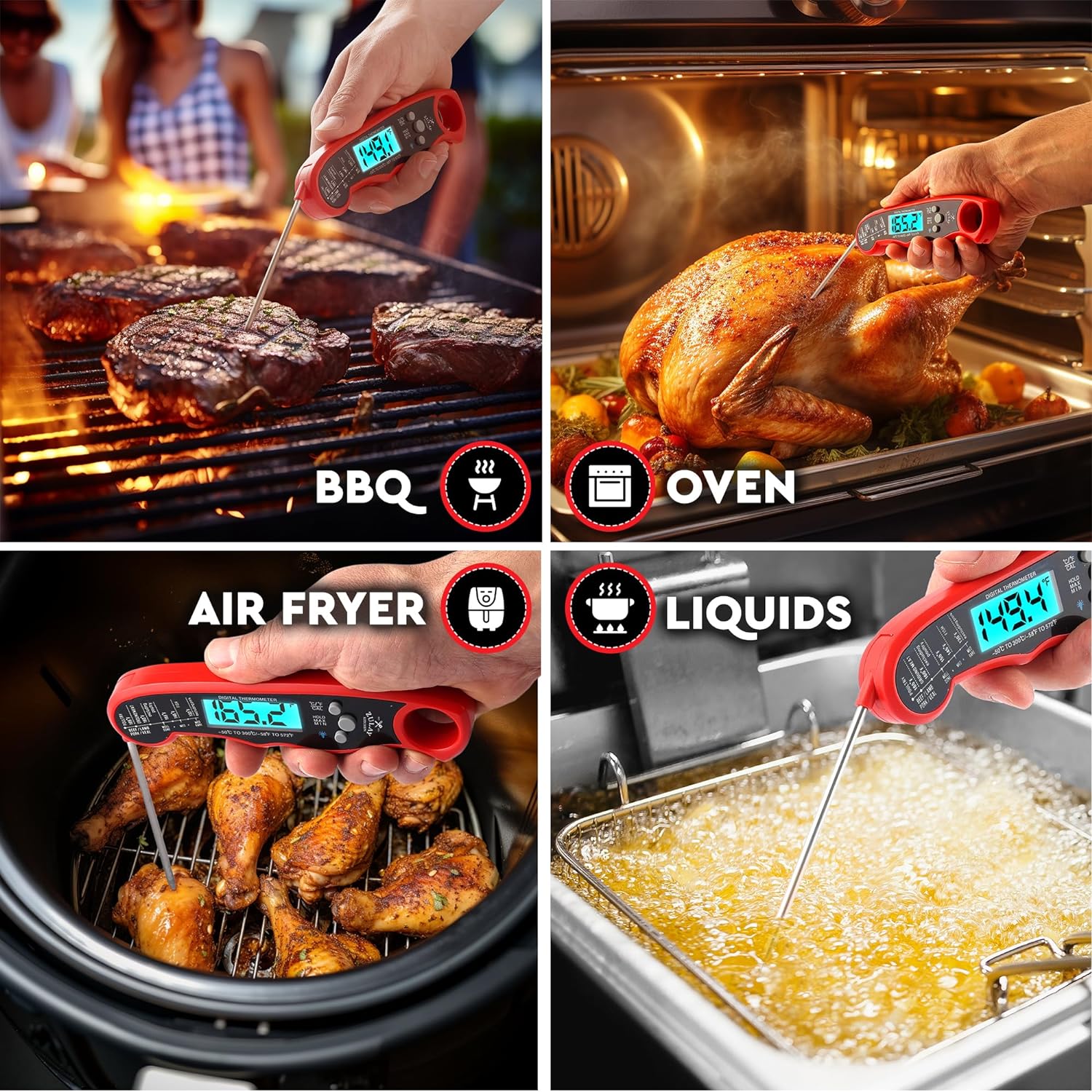 Where to use Digital Meat Thermometer