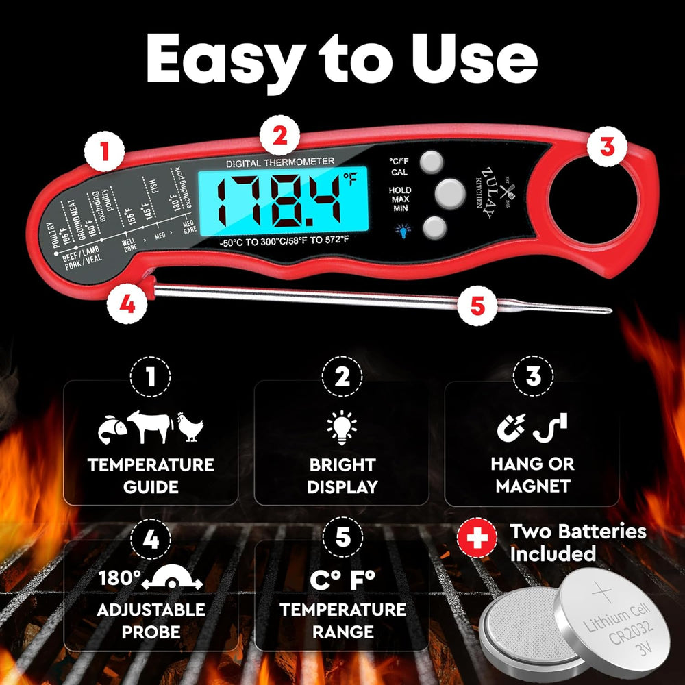 Digital Meat Thermometer Online Zulay Kitchen Save Big Today