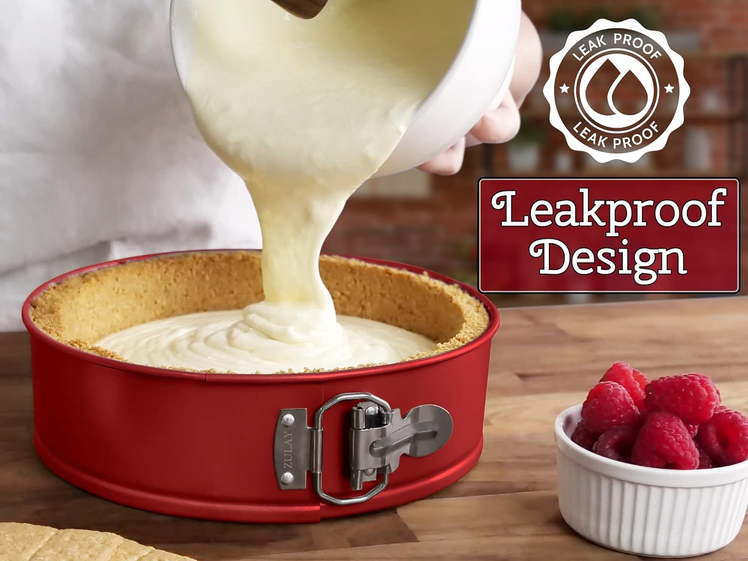 Cheesecake Pan - Springform Pan with Safe Non-Stick Coating