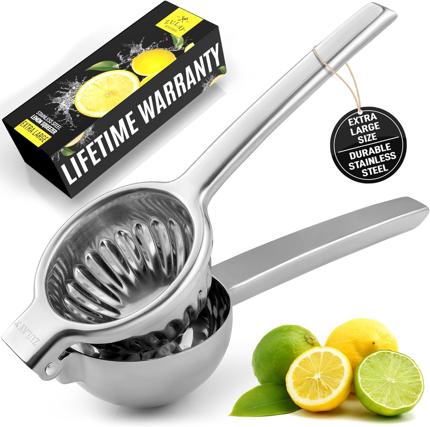 Extra Large Lemon Squeezer Stainless Steel