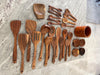 Teak wood utensil set gift set review