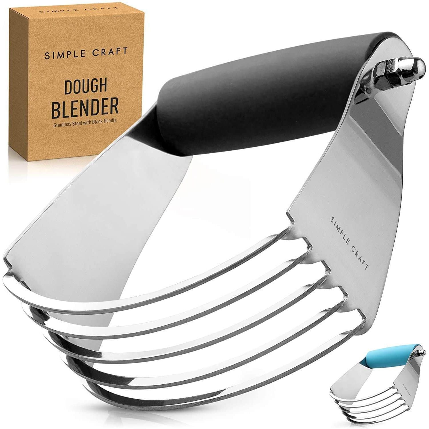 Simple Craft Pastry Dough Cutter with Comfortable Grip Handle