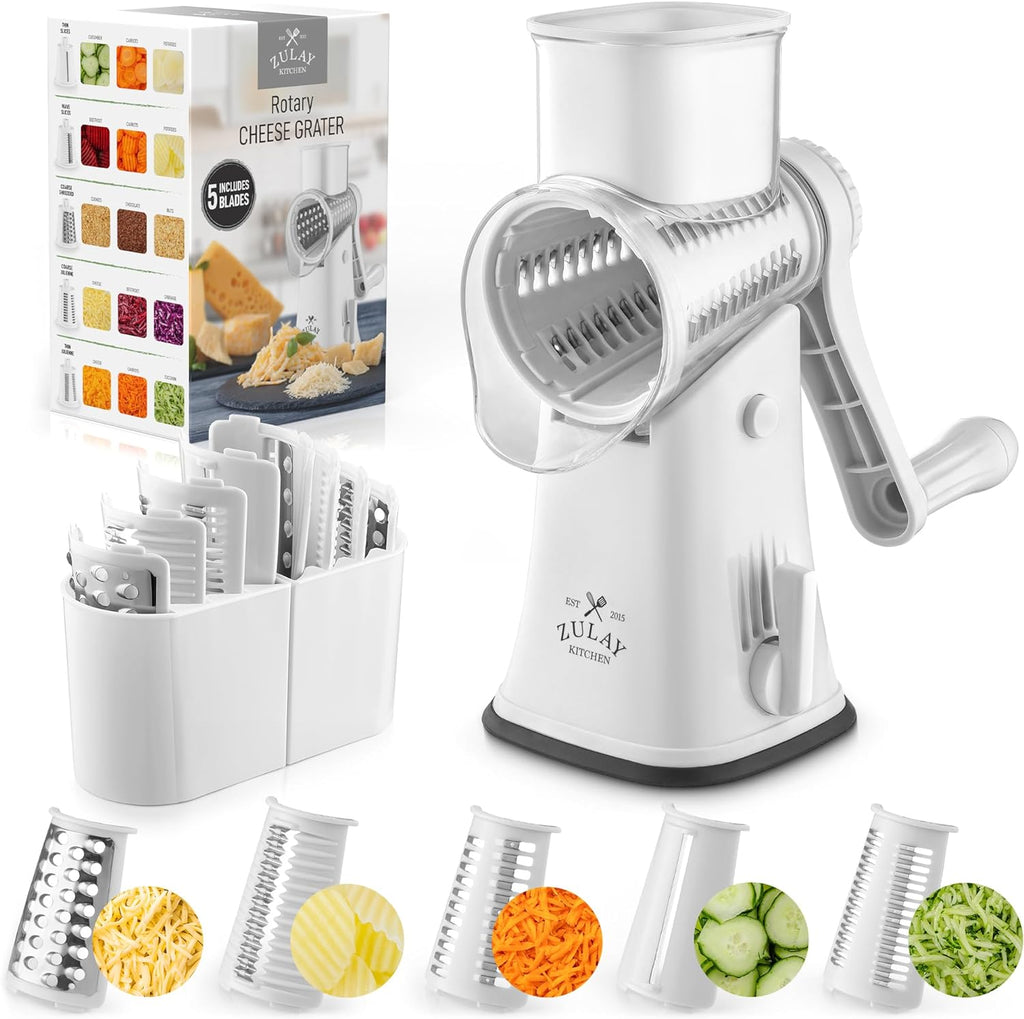 ✓ TOP 5 Best Rotary Cheese Graters 