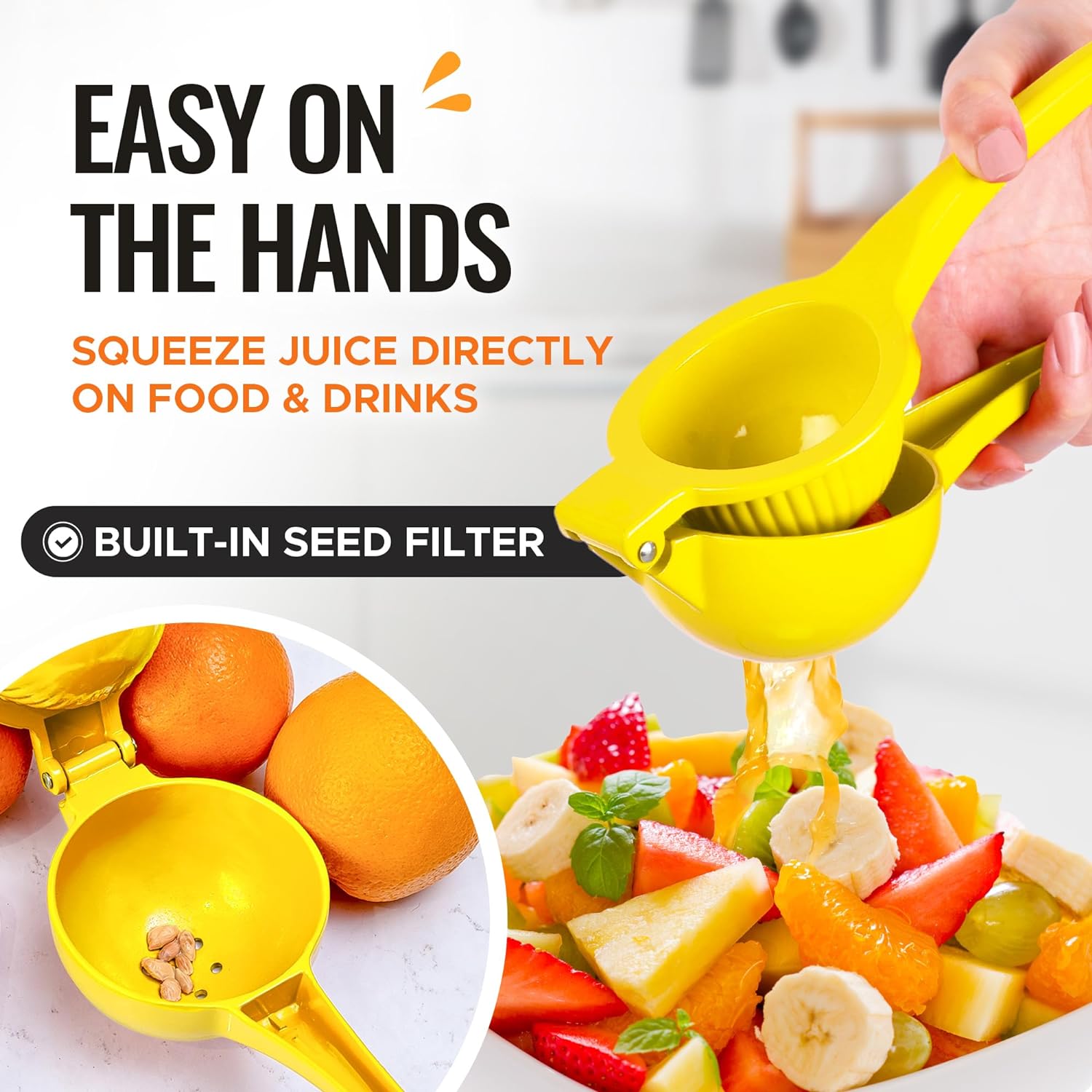 Premium Quality Metal Orange Squeezer Citrus Juicer